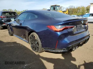 2024 BMW M4 Competition xDrive with VIN WBS43AZ07RCN61219, listed as a Copart auction lot 74003684 with 10,310 mi miles and Salvage Title. Bid and sale history available at carsss.com. Image 2.