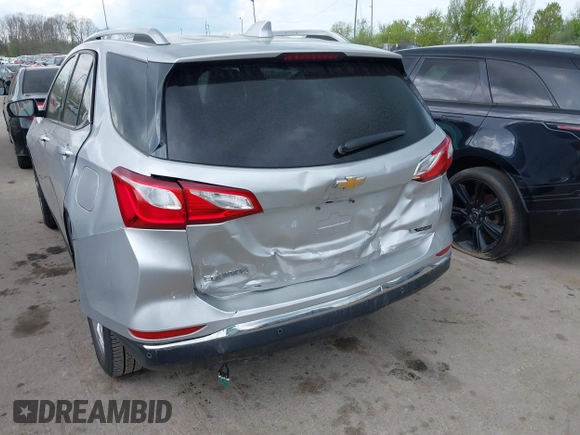 2018 Chevrolet Equinox Premier with VIN 2GNAXMEV7J6106781, listed as a IAAI auction lot 42113301 with 114,585 mi miles. Bid and sale history available at carsss.com. Image 6.