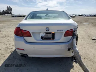 2014 BMW 5 Series 528i with VIN WBA5A5C51ED510345, listed as a Copart auction lot 48474095 with 91,515 mi miles and Salvage Title. Bid and sale history available at carsss.com. Image 6.