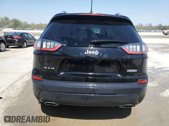 2019 Jeep Cherokee Altitude with VIN 1C4PJMLX0KD270627, listed as a Copart auction lot 53292855 with Not provided miles and Salvage title. Bid and sale history available at DreamBid. Image 6.