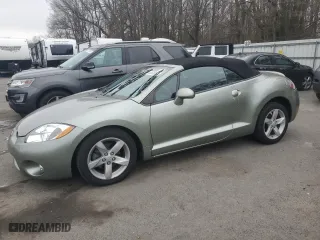 2008 Mitsubishi Eclipse GS with VIN 4A3AL25F38E003345, listed as a Copart auction lot 88695085 with 23,807 mi miles and Salvage Title. Bid and sale history available at carsss.com. Image 1.