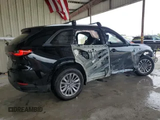 2024 Mazda CX-90 Preferred with VIN JM3KKBHDXR1186344, listed as a Copart auction lot 74245794 with 1,640 mi miles and Salvage title. Bid and sale history available at DreamBid. Image 3.