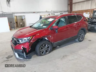 2021 Honda CR-V EX with VIN 2HKRW2H53MH621761, listed as a IAAI auction lot 42071487 with 52,304 mi miles and . Bid and sale history available at carsss.com. Image 19.