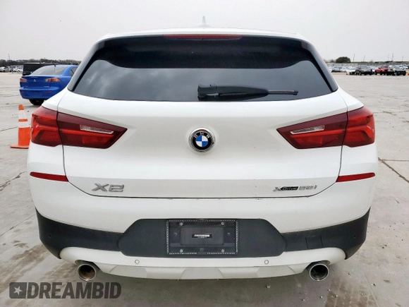 2022 BMW X2 xDrive28i with VIN WBXYJ1C02N5U07106, listed as a Copart auction lot 48243575 with 65,140 mi miles and Clean Title. Bid and sale history available at carsss.com. Image 6.