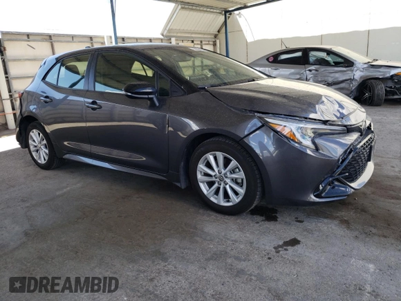 2024 Toyota Corolla SE with VIN JTND4MBE1R3221507, listed as a Copart auction lot 68064254 with 9,839 mi miles and Salvage Title. Bid and sale history available at DreamBid. Image 4.