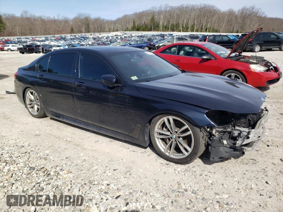 2019 BMW 7 Series 740i xDrive с VIN WBA7E4C51KGV70305, выставлен на аукционе Copart как лот 50009705 с пробегом 129 427 миль миль и Списание • Salvage title. История ставок и продаж доступна на DreamBid. Изображение 4.