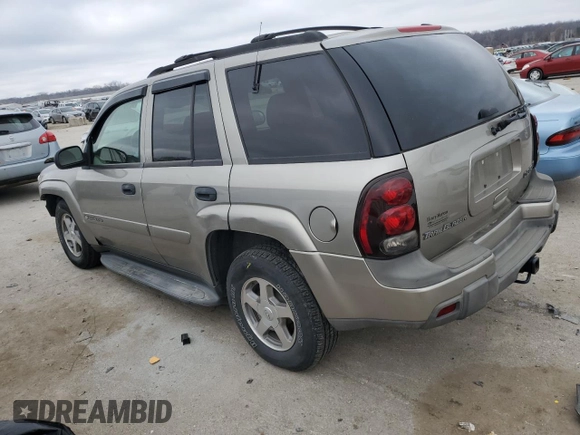 2003 Chevrolet TrailBlazer LTZ with VIN 1GNDT13S632267526, listed as a Copart auction lot 84616184 with 173,637 mi miles and Salvage Title. Bid and sale history available at DreamBid. Image 2.