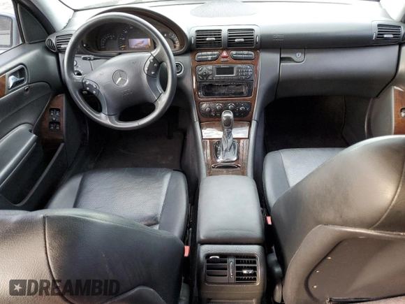 2004 Mercedes-Benz C 240 with VIN WDBRH61J44F512646, listed as a Copart auction lot 88919695 with Not provided miles and Salvage title. Bid and sale history available at DreamBid. Image 8.