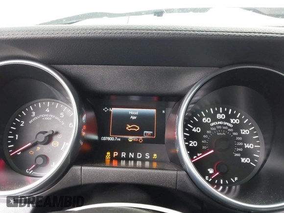 2022 Ford Mustang GT with VIN 1FA6P8CF6N5147847, listed as a IAAI auction lot 41517609 with 37,600 mi miles. Bid and sale history available at carsss.com. Image 7.