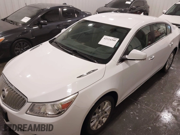 2012 Buick LaCrosse Premium 1 with VIN 1G4GD5ER9CF372909, listed as a IAAI auction lot 42224399 with 130,140 mi miles and . Bid and sale history available at DreamBid. Image 6.