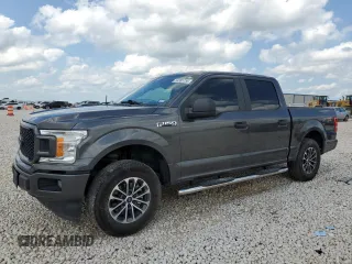2019 Ford F-150 XL with VIN 1FTEW1CP3KKD25879, listed as a Copart auction lot 54385755 with 146,248 mi miles and Salvage title. Bid and sale history available at DreamBid. Image 1.