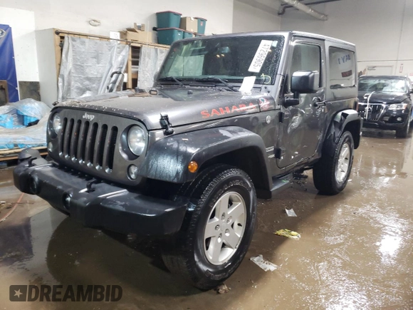 2018 Jeep Wrangler Sport S z VIN 1C4GJWAG5JL851446, wystawiony jako Copart lot #47296905 z przebiegiem 63 043 mil mil oraz Szkoda całkowita • Salvage title. Historia ofert i sprzedaży dostępna na DreamBid. Obrazek 1.