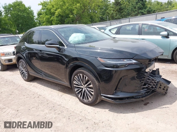 2023 Lexus RX 350 with VIN 2T2BAMCA6PC021707, listed as a IAAI auction lot 42487717 with 30,008 mi miles and . Bid and sale history available at DreamBid. Image 1.