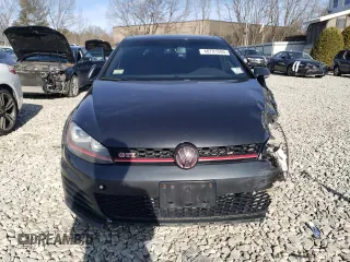 2016 Volkswagen Golf GTI S with VIN 3VW5T7AU5GM050341, listed as a Copart auction lot 48791595 with 157,442 mi miles and Salvage Title. Bid and sale history available at carsss.com. Image 5.