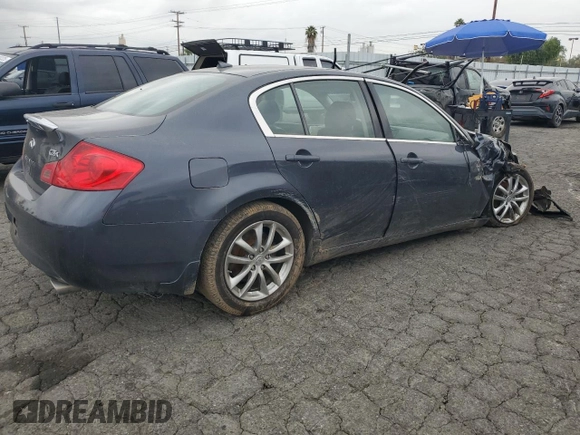 2008 Infiniti G35 Sedan x with VIN JNKBV61FX8M254690, listed as a Copart auction lot 53747235 with 203,593 mi miles and Salvage Title. Bid and sale history available at carsss.com. Image 3.