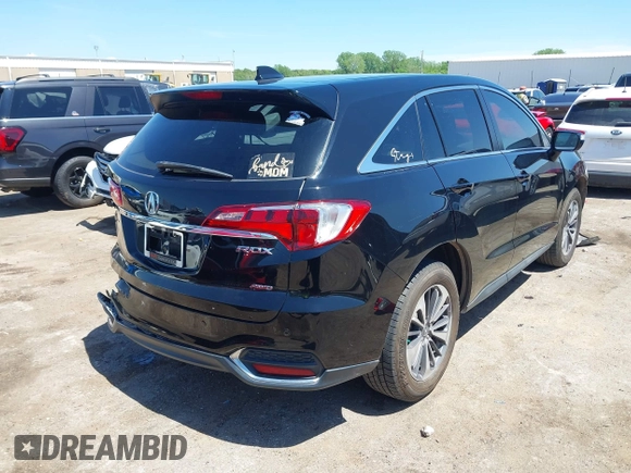 2017 Acura RDX Advance z VIN 5J8TB4H70HL031583, wystawiony jako IAAI lot #42082929 z przebiegiem 125 540 mil mil oraz . Historia ofert i sprzedaży dostępna na DreamBid. Obrazek 4.