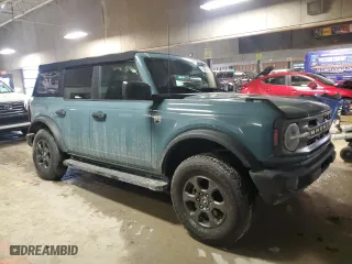 2022 Ford Bronco with VIN 1FMEE5BP4NLA81293, listed as a Copart auction lot 46467965 with 0 mi miles and Salvage Title. Bid and sale history available at carsss.com. Image 4.