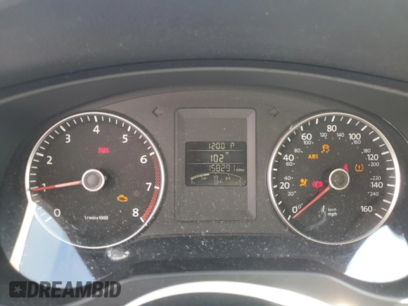 2013 Volkswagen Jetta SE with VIN 3VWDX7AJ9DM232772, listed as a Copart auction lot 61648835 with 158,291 mi miles and Salvage title. Bid and sale history available at DreamBid. Image 9.