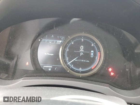 2014 Lexus IS 350 with VIN JTHCE1D20E5005398, listed as a Copart auction lot 51851335 with 111,810 mi miles and Salvage title. Bid and sale history available at DreamBid. Image 9.
