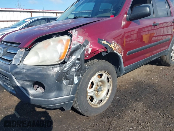 2005 Honda CR-V LX with VIN JHLRD68545C016886, listed as a IAAI auction lot 42077038 with 275,148 mi miles and . Bid and sale history available at DreamBid. Image 6.