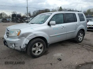 2009 Honda Pilot EX-L z VIN 5FNYF485X9B025477, wystawiony jako Copart lot #52770275 z przebiegiem 149 927 mil mil oraz Szkoda całkowita • Salvage title. Historia ofert i sprzedaży dostępna na DreamBid. Obrazek 1.