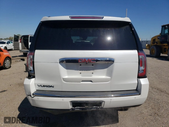 2018 GMC Yukon Denali with VIN 1GKS1CKJ8JR231789, listed as a Copart auction lot 45655024 with 76,085 mi miles and Salvage Title. Bid and sale history available at DreamBid. Image 6.