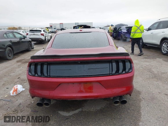 2016 Ford Mustang GT with VIN 1FA6P8CFXG5332566, listed as a IAAI auction lot 41071107 with 50,566 mi miles. Bid and sale history available at carsss.com. Image 17.