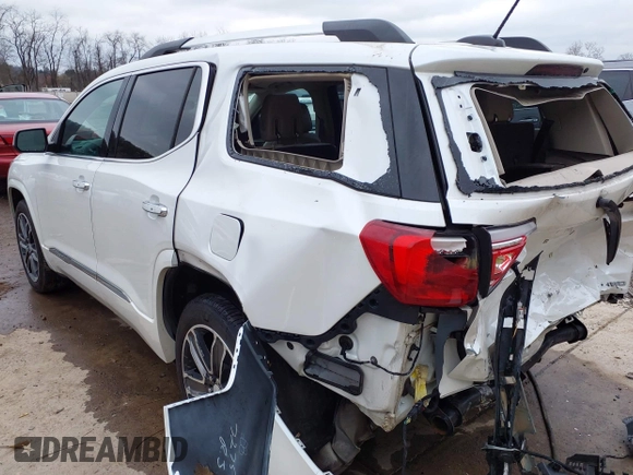 2018 GMC Acadia Denali with VIN 1GKKNXLS3JZ106525, listed as a IAAI auction lot 42012726 with 112,698 mi miles and . Bid and sale history available at carsss.com. Image 20.