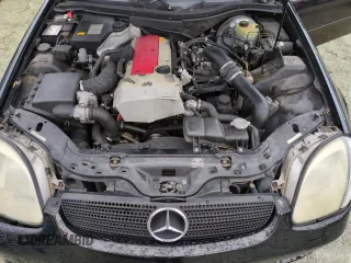 1999 Mercedes-Benz SLK-Class with VIN WDBKK47F5XF094256, listed as a Copart auction lot 75080164 with 0 mi miles and Salvage Title. Bid and sale history available at carsss.com. Image 11.