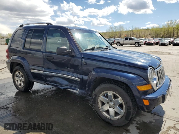 2006 Jeep Liberty Limited z VIN 1J4GL58K16W162678, wystawiony jako Copart lot #54746165 z przebiegiem 188 372 mil mil oraz Szkoda całkowita • Salvage title. Historia ofert i sprzedaży dostępna na DreamBid. Obrazek 4.