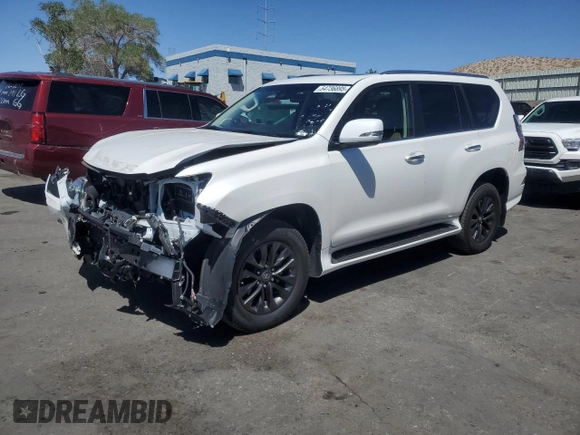 2020 Lexus GX 460 Premium z VIN JTJAM7BX5L5265092, wystawiony jako Copart lot #54736895 z przebiegiem 6 218 mil mil oraz Szkoda całkowita • Salvage title. Historia ofert i sprzedaży dostępna na DreamBid. Obrazek 1.