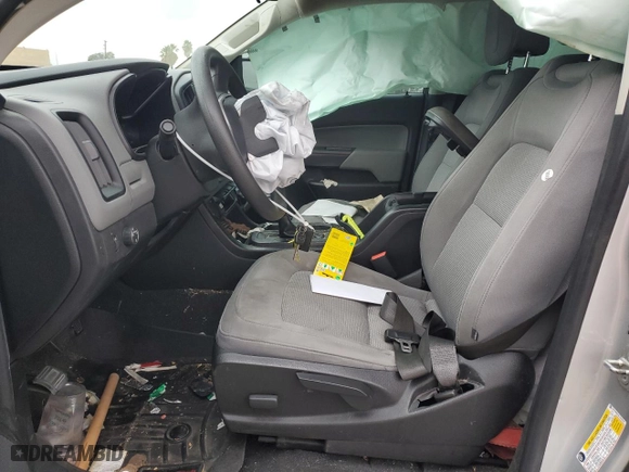 2020 Chevrolet Colorado 2WD Work Truck with VIN 1GCGSBEA9L1163024, listed as a Copart auction lot 44731445 with 76,154 mi miles and Salvage Title. Bid and sale history available at carsss.com. Image 7.