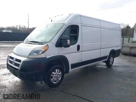 2014 Ram ProMaster Cargo with VIN 3C6URVJG1EE117303, listed as a IAAI auction lot 41498073 with 132,201 mi miles and . Bid and sale history available at DreamBid. Image 2.
