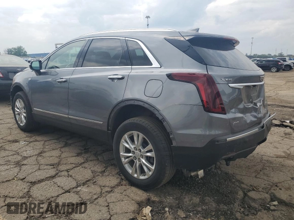 2021 Cadillac XT5 AWD Luxury with VIN 1GYKNBR49MZ221393, listed as a Copart auction lot 59322505 with 33,892 mi miles and Salvage title. Bid and sale history available at DreamBid. Image 2.