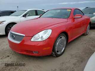2002 Lexus SC with VIN JTHFN48Y420023585, listed as a Copart auction lot 75037044 with Not Provided miles and Salvage Title. Bid and sale history available at carsss.com. Image 1.