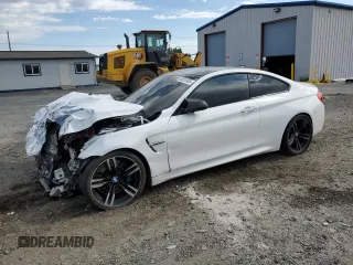 2015 BMW M4 z VIN WBS3R9C50FK334663, wystawiony jako Copart lot #59012605 z przebiegiem 69 749 mil mil oraz Szkoda całkowita • Salvage title. Historia ofert i sprzedaży dostępna na DreamBid. Obrazek 1.