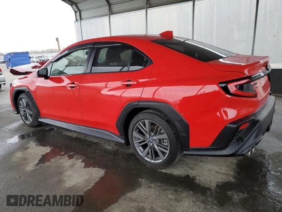 2022 Subaru WRX with VIN JF1VBAA62N9021711, listed as a Copart auction lot 45014705 with 6,719 mi miles and Salvage Title. Bid and sale history available at carsss.com. Image 2.