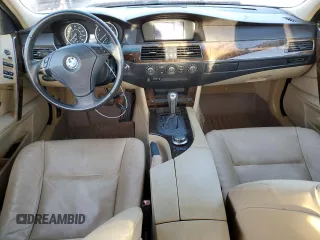 2007 BMW 5 Series 525i with VIN WBANE53537CW64553, listed as a Copart auction lot 52361445 with 169,381 mi miles and Clean Title. Bid and sale history available at carsss.com. Image 8.