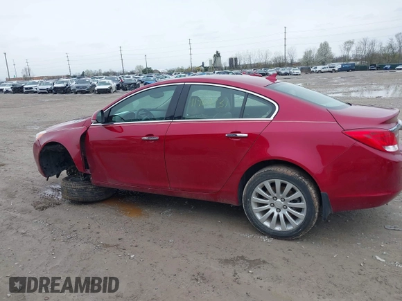 2013 Buick Regal Turbo Premium 1 with VIN 2G4GS5EV3D9152078, listed as a IAAI auction lot 41961731 with 90,912 mi miles. Bid and sale history available at carsss.com. Image 14.