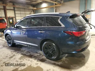 2017 Infiniti QX60 with VIN 5N1DL0MM9HC549725, listed as a Copart auction lot 43271555 with 98,344 mi miles and Salvage Title. Bid and sale history available at DreamBid. Image 2.