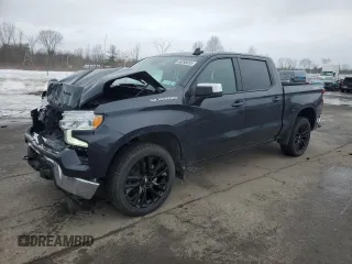 2024 Chevrolet Silverado 1500 LT with VIN 1GCPDKEK2RZ111943, listed as a Copart auction lot 46296655 with 39,474 mi miles and Salvage Title. Bid and sale history available at DreamBid. Image 1.