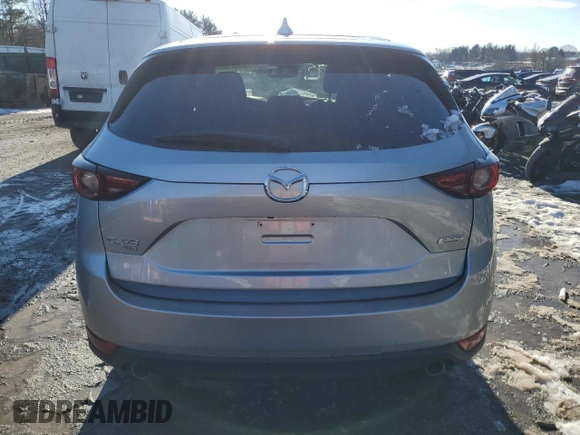 2017 Mazda CX-5 Grand Touring with VIN JM3KFBDL0H0210365, listed as a Copart auction lot 89096995 with 52,549 mi miles and Salvage Title. Bid and sale history available at carsss.com. Image 6.