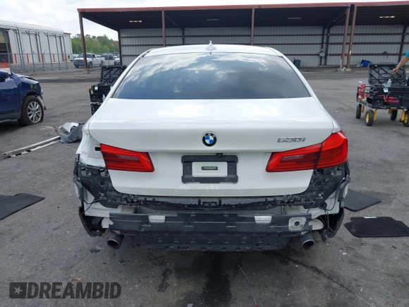 2018 BMW 5 Series 530i with VIN WBAJA5C55JWA38747, listed as a IAAI auction lot 41922937 with 100,951 mi miles and . Bid and sale history available at DreamBid. Image 16.