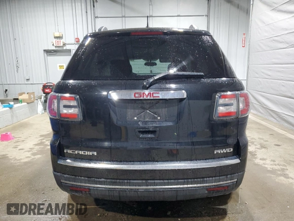 2016 GMC Acadia SLE with VIN 1GKKVNED2GJ126582, listed as a Copart auction lot 52283925 with Not provided miles and Salvage title. Bid and sale history available at DreamBid. Image 6.