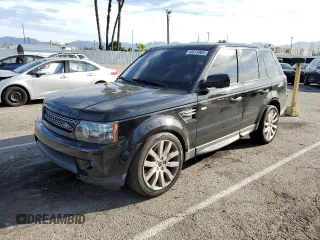 2012 Land Rover Range Rover Sport HSE Lux with VIN SALSK2D41CA745004, listed as a Copart auction lot 49613965 with Not Provided miles and Salvage Title. Bid and sale history available at DreamBid. Image 1.