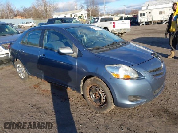 2008 Toyota Yaris with VIN JTDBT923X81229660, listed as a IAAI auction lot 41310288 with 190,856 mi miles. Bid and sale history available at carsss.com. Image 1.