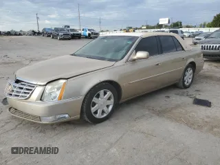 2006 Cadillac DTS 1SC z VIN 1G6KD57Y06U187282, wystawiony jako Copart lot #72627494 z przebiegiem 142 191 mil mil oraz Szkoda całkowita • Salvage title. Historia ofert i sprzedaży dostępna na DreamBid. Obrazek 1.