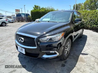 2019 Infiniti QX60 Pure with VIN 5N1DL0MM2KC553817, listed as a Copart auction lot 63514895 with 167,811 mi miles and Clean title. Bid and sale history available at DreamBid. Image 2.