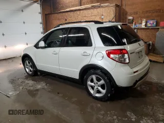 2007 Suzuki SX4 with VIN JS2YB413375100416, listed as a Copart auction lot 41474205 with 156,585 mi miles and Salvage Title. Bid and sale history available at carsss.com. Image 2.