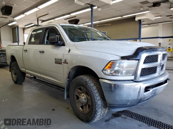 2015 Ram 2500 SLT with VIN 3C6UR5DLXFG654928, listed as a Copart auction lot 62301635 with Not provided miles and Salvage title. Bid and sale history available at DreamBid. Image 4.